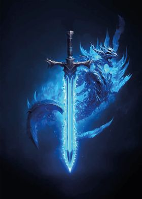 Blue Flame Sword