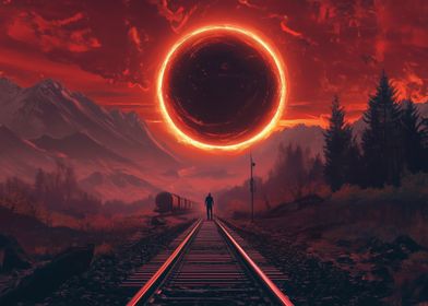 Red Ring Eclipse