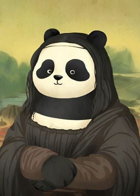 Panda Mona Lisa