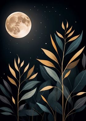 Moonlit Leaves