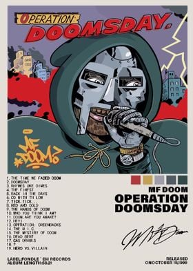 MF DOOM Album Cover