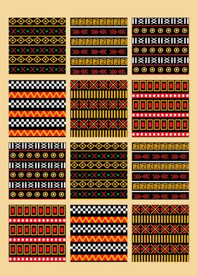 African Print Tribal Patterns