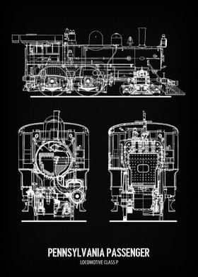 Pennsylvania Passenger Locomotive