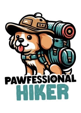 Pawfessional Hiker Dog