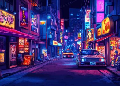 Neon Cityscape