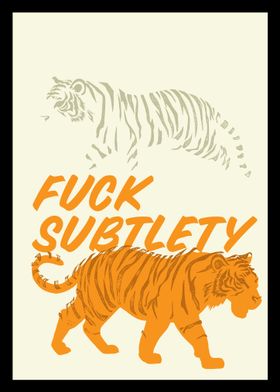 Tiger Graphic Print