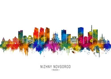 Nizhny Novgorod Skyline