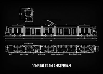 Combino Tram Amsterdam