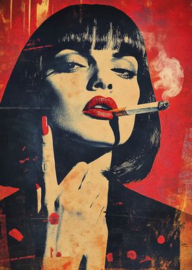 Mia wallace Pulp Fiction 