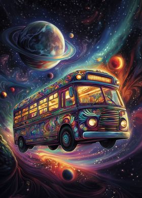 Psychedelic Space Bus