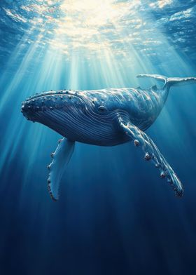 Humpback Whale Underwater