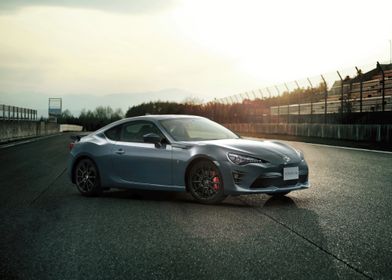 Toyota GT86 on Race Track