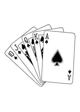 Royal Flush Spades