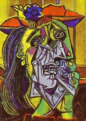 Weeping Woman by Picasso