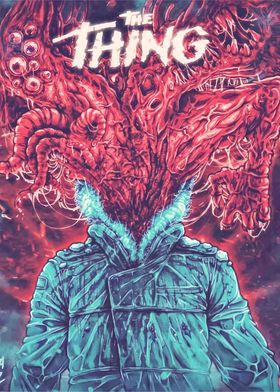 The Thing Horror Art