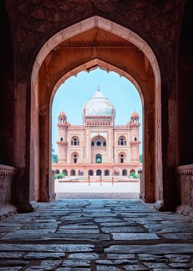 Tomb Through Archway