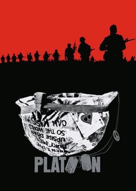 Platoon Movie Poster