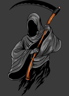 Grim Reaper Illustration