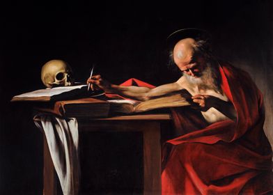  Saint Jerome Writing