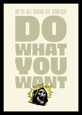 Do What You Want Poster