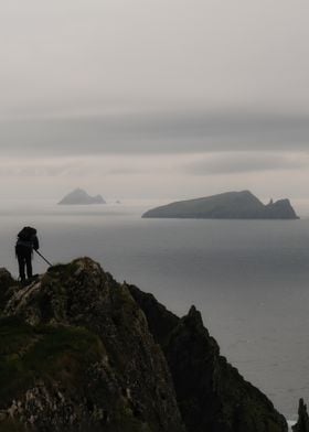 Photographer on a Cliff