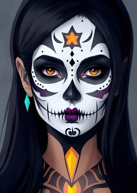 Sugar Skull Makeup