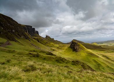 Quiraing on Skye Island