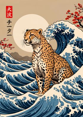 Cheetah Great Wave