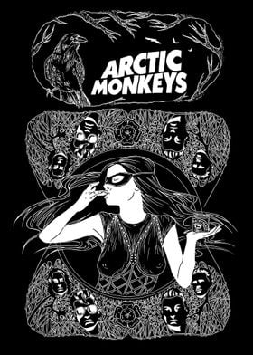 Arctic Monkeys Band Art Print