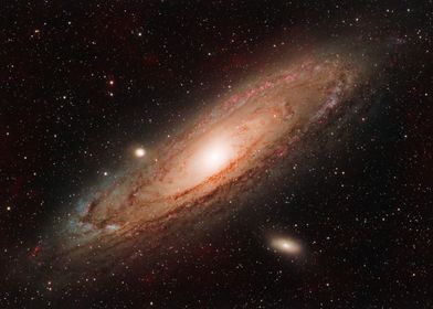 Spiral Galaxy in Space - Andromeda