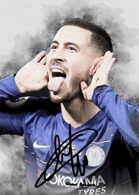 Eden Hazard Iconic Celebration