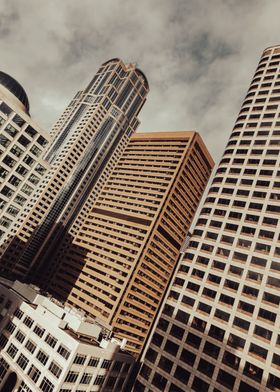 Seattle with Skyscrapers