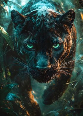 Black Panther Close-Up