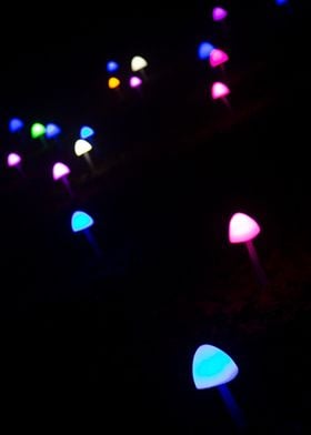 Colorful Mushroom Lights