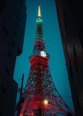 Tokyo Tower at Night