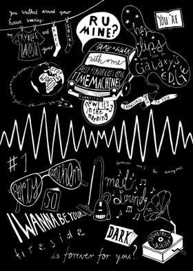 Music Lyrics Art Print