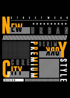 Urban Streetwear Design