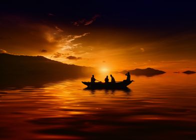 Sunset Boat Ride