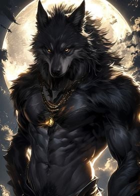 Werewolf Under Full Moon