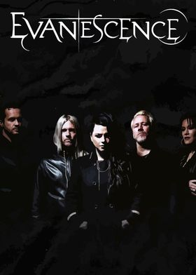 Evanescence Band Poster