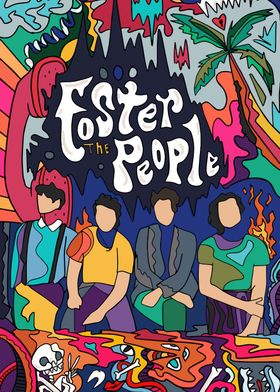 Foster the People Band Art