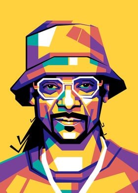 Snoop Dogg Pop Art Portrait