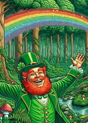 Leprechaun in Forest