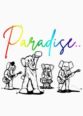 Coldplay Band Paradise