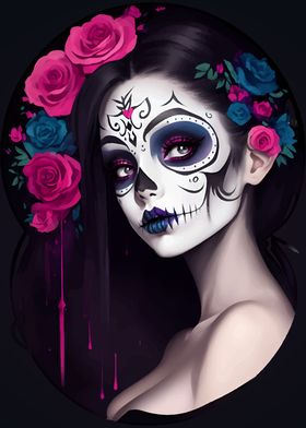 Sugar Skull Woman