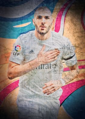 Karim Benzema Portrait