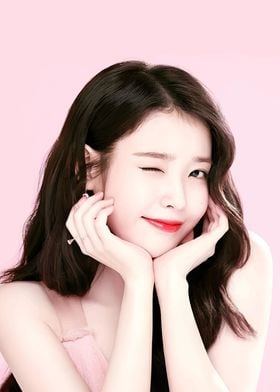 IU K-Pop Idol Portrait