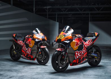 RB KTM MotoGP Bikes