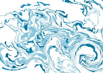 Blue Swirls