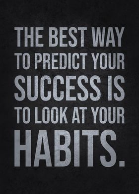 Success Habits Quote